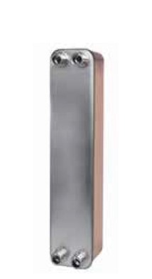 Material The brazed plate heat exchanger (BHE) consists of thin corrugated stainless steel plates vacuum brazed together using copper as the brazing material.