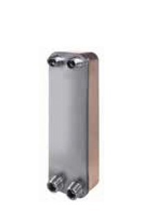 Material The brazed plate heat exchanger (BHE) consists of thin corrugated stainless steel plates vacuum brazed together using copper as the brazing material.